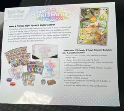 Pokemon Prismatic Evolutions ETB Elite Trainer Box New Sealed - Very Small Hole - Image 2