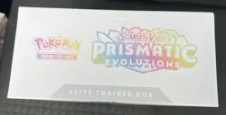 Pokemon Prismatic Evolutions ETB Elite Trainer Box New Sealed - Very Small Hole - Image 3