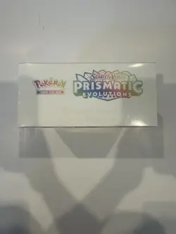 Prismatic Evolutions Pokemon Center Elite Trainer Box ETB New Sealed Mint! - Image 2