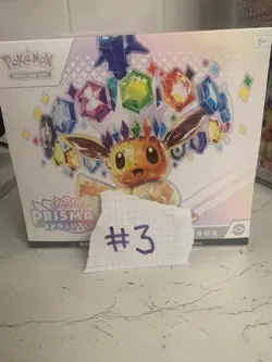 Pokemon TCG Prismatic Evolutions ETB Elite Trainer Box New Factory Sealed - Image 1