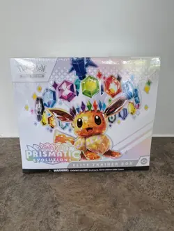 Pokemon TCG Prismatic Evolutions ETB Elite Trainer Box New Factory Sealed - Image 1