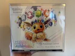 Prismatic Evolutions Pokemon Center Elite Trainer Box ETB - New & Sealed In Case - Image 1
