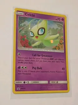 Celebi SM224 Sm224 Black Star Promo Holo Pokemon NM - Image 1