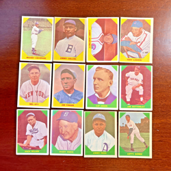 Lot Of 30 1960 Fleer Baseball Greats Cards All Hofer's-NO Dups - Image 4