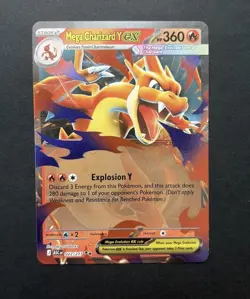 Mega Charizard Y ex - 022/217 - Double Rare - Ascended Heroes - Pokemon - NM/M - Image 1