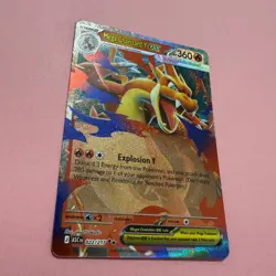 Mega Charizard Y Ex 022/217 NM Double Rare Ascended Heroes Pokemon Card English - Image 3