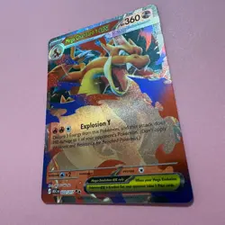 Mega Charizard Y Ex 022/217 NM Double Rare Ascended Heroes Pokemon Card English - Image 5