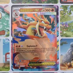 Mega Charizard Y ex - 022/217 - Double Rare - Ascended Heroes - Pokemon - NM/M - Image 1