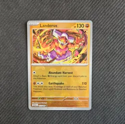 Landorus 053/086 Master Ball Reverse Holo - Black Bolt - English Masterball - Image 1
