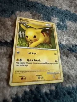 Pikachu (#16) 16/30 Common HGSS Trainer Kit: Gyarados & Raichu Pokemon NM - Image 2