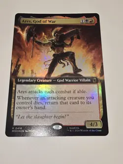 Ares, God of War (Extended Art) Marvel Super Heroes Foil - Image 1