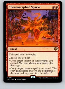 Magic the Gathering Choreographed Sparks Secrets of Strixhaven MTG Free Shipping - Image 1