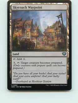 Skycoach Waypoint - U261 - MTG - Secrets of Strixhaven (SOS) - Image 1
