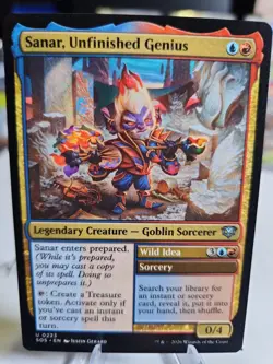 Sanar, Unfinished Genius - 0223 - Secrets of Strixhaven SOS - NM/M MTG - Image 1