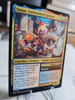 Sanar, Unfinished Genius - 0223 - Secrets of Strixhaven SOS - NM/M MTG - Image 2