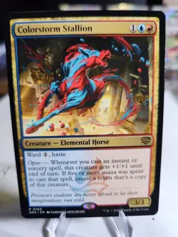 Colorstorm Stallion 180 MTG Magic the Gathering Secrets Of Strixhaven NM - Image 1