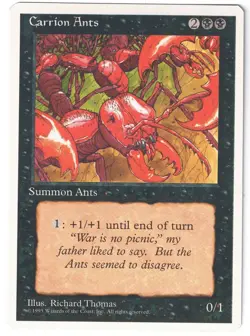 Magic: The Gathering (MTG 4th edition) 1995 - Carrion Ants - Image 1