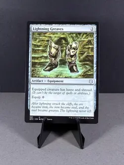 MTG Lightning Greaves, Commander: Adventures in the Forgotten Realms 331 NM - Image 1