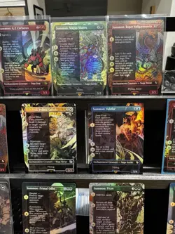 MTG FINAL FANTASY Universes Beyond only Foil Summon Card Lot (33) English NM! - Image 4
