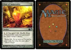 Elixir of Immortality 208 UC Magic 2012 (M12) NM MTG - Image 3