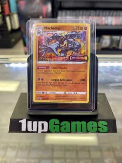 Pokemon TCG Machamp SWSH Black Star Promos SWSH243 Holo Promo - Image 1