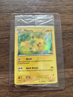 Pokemon Pikachu Holo Rare Toys R US Promo Card 026/083 New Sealed - Image 1