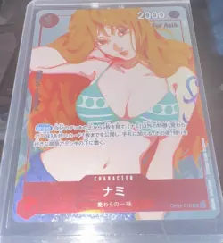 ONE PIECE Card Nami OP01-016 Asia PAR Premium Girls Edition for Asia JP - Image 1