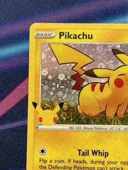 Pokemon TCG General Mills Promo Holo Pikachu SWSH039 NM - Image 2