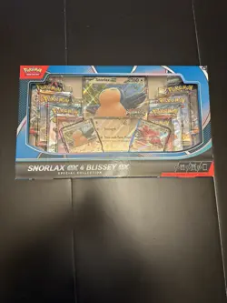 Pokemon Trading Card Game Snorlax ex and Blissey ex Special Collection Box New - Image 1