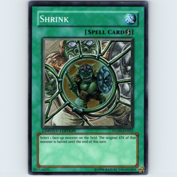 Yugioh Shrink STON-ENSE2 Limited Edition Super Rare Holo - NM - Image 1