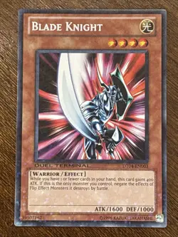 Blade Knight Duel Terminal 4 DT04-EN003 Duel Terminal Rare Parallel Rare LP - Image 1