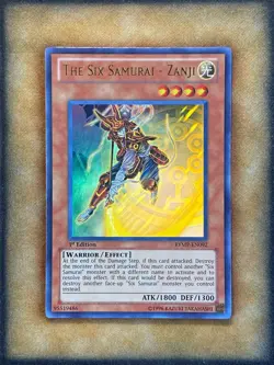 Yugioh The Six Samurai - Zanji RYMP-EN092 Ultra Rare 1st Ed NM - Image 1