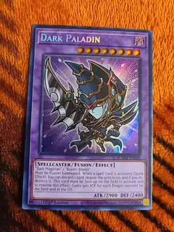 Yu-Gi-Oh TCG Dark Paladin Secret Rare BLMM-EN008 1st Edition - Image 1