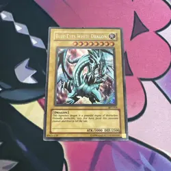 Yugioh Blue-Eyes White Dragon BPT-009 2003 Collectors Tin Limited Edition HP - Image 1