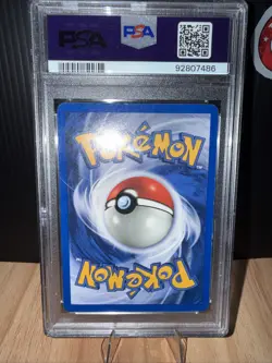2000 Pokemon Team Rocket Dark Dragonite Rare 22/82 PSA 8 NM-MT Vintage WOTC - Image 2