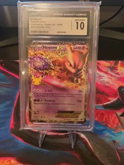 Mewtwo EX CGC 10 54/99 Holo Classic Collection 2021 Celebrations Pokemon TCG - Image 1
