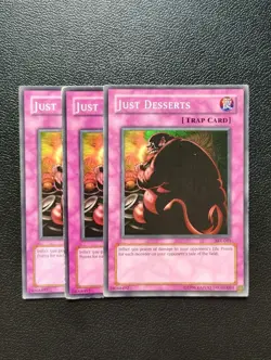 Yu-Gi-Oh - Just Desserts 3X - Full Playset - Image 1