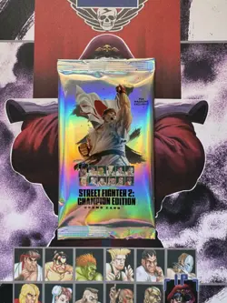 Street Fighter 2 : Champion Edition Promo Card Pack PSA Mag Exclusive Sealed - Image 1