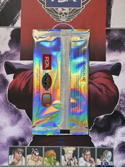 Street Fighter 2 : Champion Edition Promo Card Pack PSA Mag Exclusive Sealed - Image 2