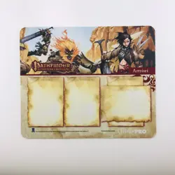 4Ct Pathfinder Adventure Rise of the Runelords Card Game Add-On Set Mini Mats - Image 2