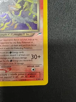 Dark Houndoom Holographic Neo Destiny 7/105 Near Mint Pokemon - Image 4