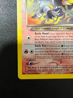 Dark Houndoom Holographic Neo Destiny 7/105 Near Mint Pokemon - Image 5