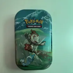 Pokemon TCG Mini Tin Lot of 5 60ct Piplup Turtwig Riolu Chimchar Munchlax - Image 5