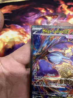Mega Latias EX SIR Special Illustration Rare 181/132 Mega Evolution Pokemon NM - Image 2