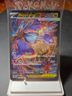 Mega Latias EX SIR Special Illustration Rare 181/132 Mega Evolution Pokemon NM - Image 1
