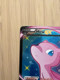 Pokemon Mew EX Full Art Ultra Rare Holo RC24/RC25 Legendary Treasures LP - Image 2