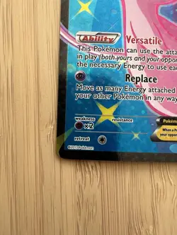 Pokemon Mew EX Full Art Ultra Rare Holo RC24/RC25 Legendary Treasures LP - Image 5