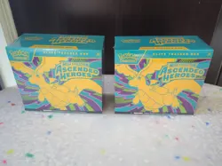 Pokemon Ascended Heroes ETB Elite Trainer Box x 2 Sealed In Hand Free Postage - Image 1