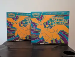 Pokemon Ascended Heroes ETB Elite Trainer Box ✅ Sealed - Lot of 2 - Image 1