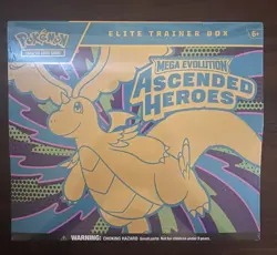 Pokemon TCG Ascended Heroes Elite Trainer Box (ETB) - Brand New Factory Sealed - Image 1